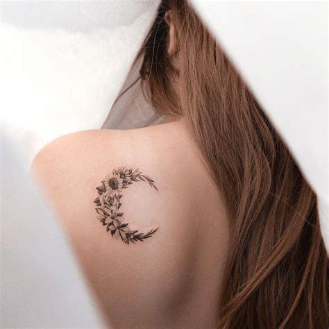 Floral Crescent Moons for Women of All Ages