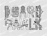 Boardwalk Coloring Sheet  Etsy sketch template
