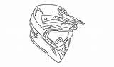 Motorcycle Helmet Coloring Page sketch template