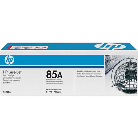 HP 85A LaserJet Black Print Cartridge CE285A B&H Photo Video