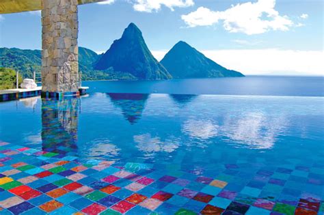 Infinity Pools | Jade Mountain St Lucia - St Lucia's Most Romantic Luxury Resort