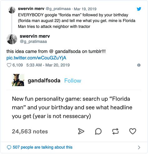 The Florida Man Challenge most hilarious 19 tweets