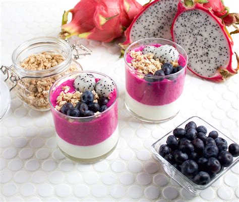 Dragon Fruit Yogurt Parfait - The Produce Moms