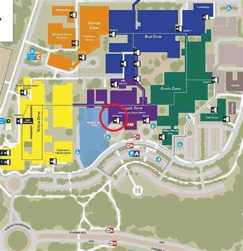 Mk Hospital Map Departments