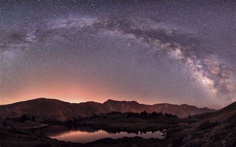 Milky Way in summer over Rocky Mountains, Colorado, U.S. | Winter scenery, Milky way, Scenery