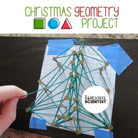 Christmas Geometry Project - The Homeschool Scientist