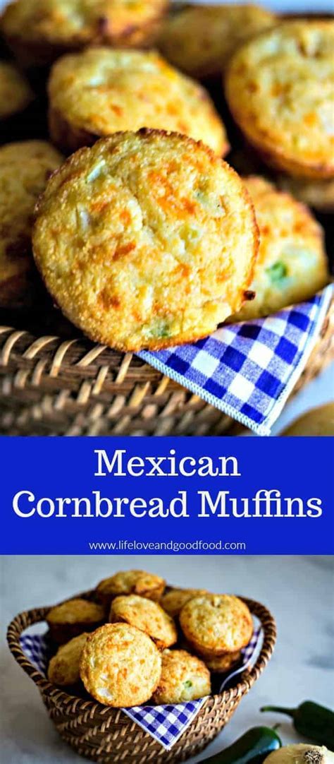 Mexican Cornbread Muffins, Moist and Cheesy! | Life, Love, and Good Food