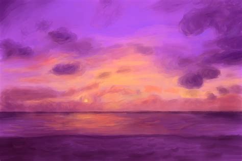 Purple and Orange sunset by Anartchy on deviantART | Purple sunset ...