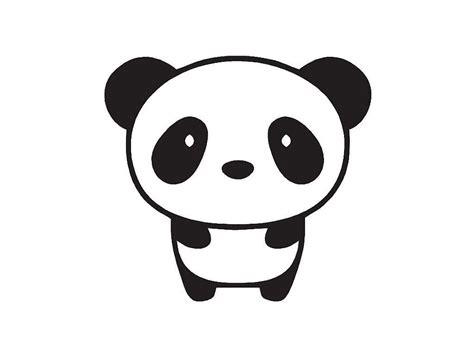 Draw Panda Bear Cute Panda Buscar Con Google Kawaii Clip HD wallpaper ...