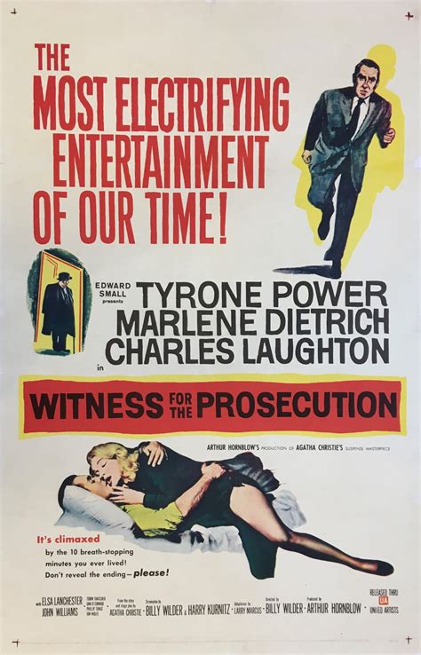 Witness for the Prosecution - Limelight Movie Art