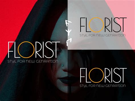 FLORIST LOGO Design. by Omprakash Rahangdale on Dribbble