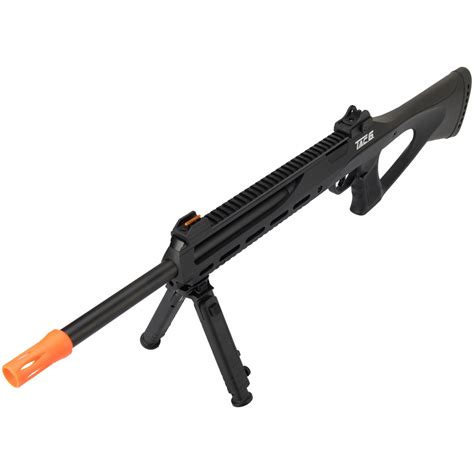 ASG TAC6 CO2 Powered Airsoft Sniper Rifle w/ Bipod | Airsoft Megastore