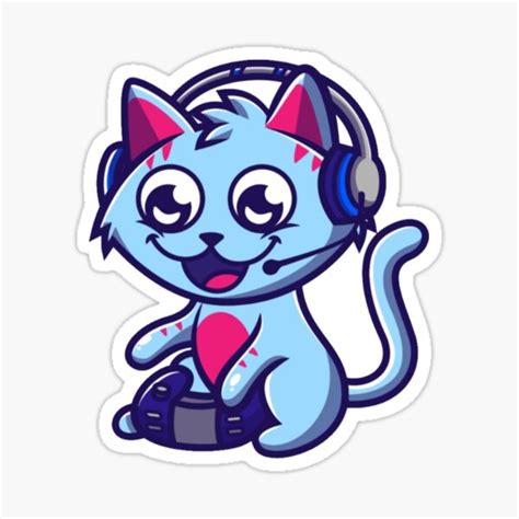 "Gravycatman gaming Kids Cute " Sticker for Sale by Creezu | Redbubble