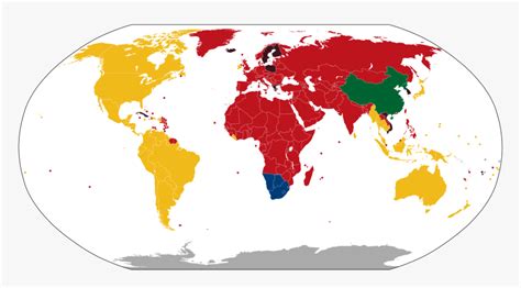 Un Member States Map, HD Png Download - kindpng