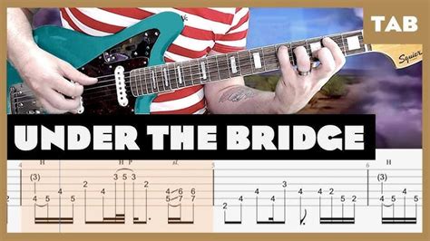 Guitar Chords Under The Bridge