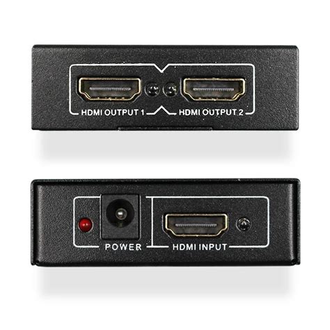 Retail HDMI SPlitter 1X2 split Full HD 1.4 one HDMI input to 2 HDMI ...