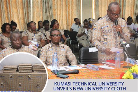 Kumasi Technical University Unveils New University Cloth | Kumasi ...