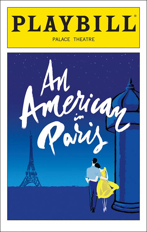 An American in Paris (Broadway, Palace Theatre, 2015) | Playbill