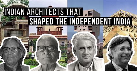 Indian architects that shaped the face of new India in post-independence era - RTF | Rethinking ...