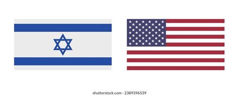 Flags Israel United States Flag Icon Stock Vector (Royalty Free ...