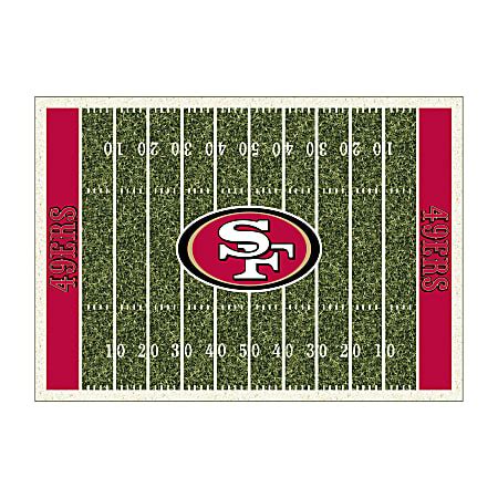 Imperial NFL Homefield Rug 4 x 6 San Francisco 49ers - Office Depot