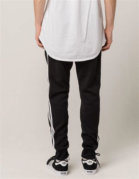 adidas Synthetic 3 Stripe Blackbird Mens Sweatpants for Men - Lyst