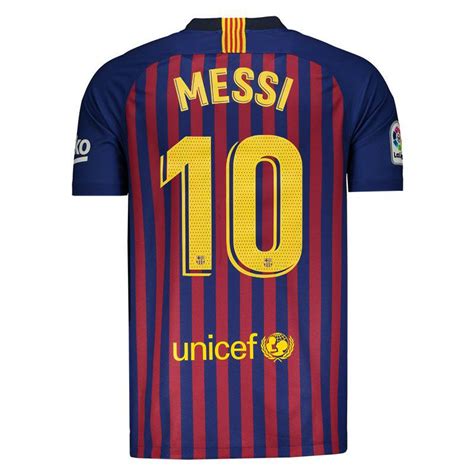 Nike Barcelona Home 2019 10 Messi Jersey - FutFanatics