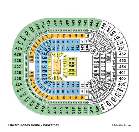 Seating Chart Edward Jones Dome St Louis | Elcho Table