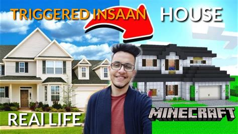 I build TRIGGERED Insaan house in Minecraft | GameXexpext - YouTube