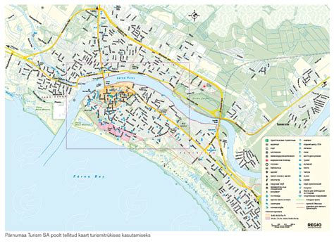 Map of Pärnu - Regio