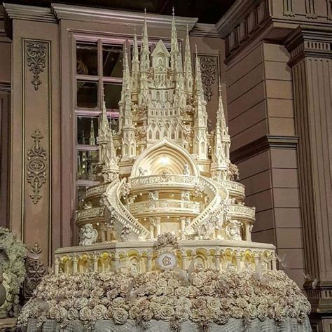 World's most expensive wedding cake. Photographed in Indonesia ...