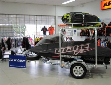 Dunbier ATV Trailers in sizes 8×5 & 9×5 Available. | Dunbier Marine Products