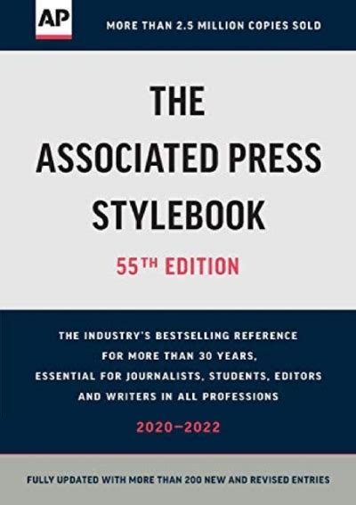 \ The Associated Press Stylebook: 2020-2022