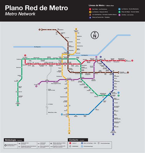 Mapa De Metro North