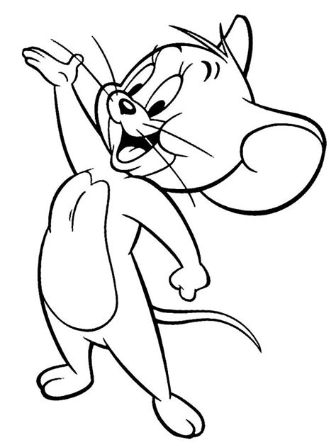 Dibujos animados para colorear - Tom y Jerry, para niños pequeños | Dibujos, Tom y jerry ...