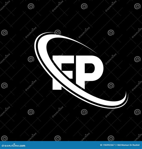 FP Logo. F P Design. White FP Letter. FP/F P Letter Logo Design Stock ...