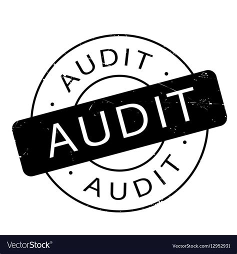 Audit rubber stamp Royalty Free Vector Image - VectorStock