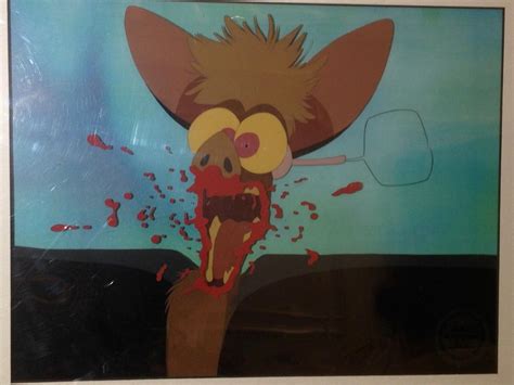 Original Ferngully Don Bluth Production Cel Batty Koda Rap Song | #1914761721