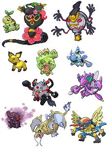 Fusion Pokemon Sprites by tarei-laokia on DeviantArt