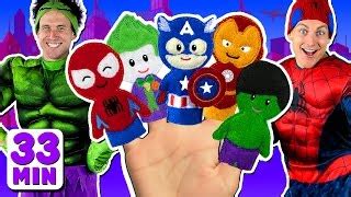 Halloween Finger Family & More Finger Family Songs | Daddy Finger ...