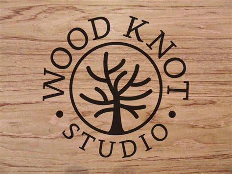 Logo design for Wood Knot Studio - Yoder Design Co.