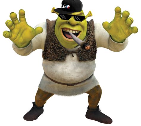 MLG Shrek by TreelaTeaNA on DeviantArt