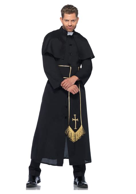 Priest Adult Men's Costume