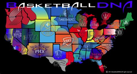 NBA Map 2012 » Networks-United