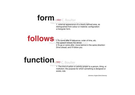 Form Follows Function - hollyclairecreates