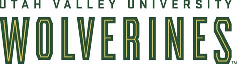 Utah Valley Wolverines Logo - Wordmark Logo - NCAA Division I (u-z ...