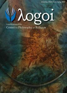 λogoi Magazine | History | About | Center for Philosophy of Religion | University of Notre Dame