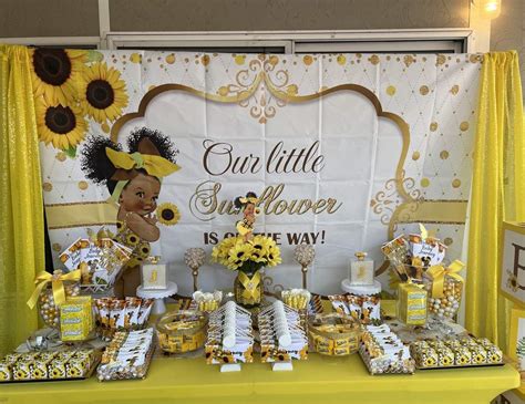 Sunflower / Baby Shower "Sunflower Baby Shower" | Catch My Party