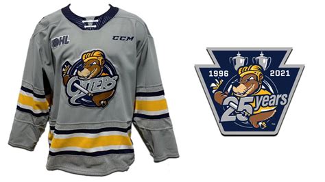 Otters Unveil Logo and Jersey for 25th Anniversary Season – Ontario ...