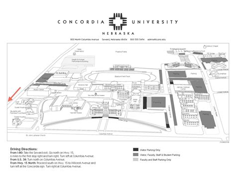 Concordia St Paul Campus Map | US States Map